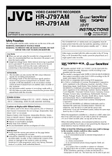 JVC HR-J791AM User Manual