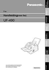 Panasonic UF-490 Instruction Manual