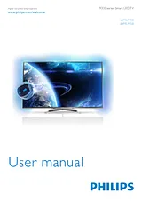 Philips Ultra-Slim Smart LED TV 65PFL9708S 65PFL9708S/12 Manual Do Utilizador