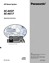 Panasonic SC-AK27 Bedienungsanleitung