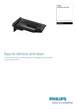 Philips Rest water tray cover HD5216 HD5216/01 Leaflet