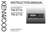 Kenwood TM-271E Manual De Usuario