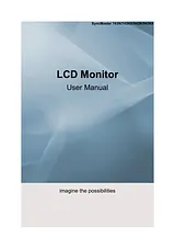 Samsung 743N Manual Do Utilizador