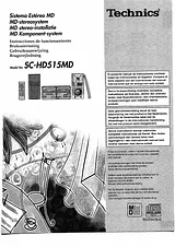 Panasonic sc-hd515md Operating Guide