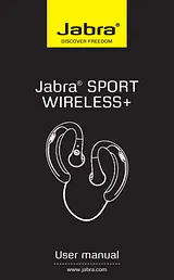 Jabra SPORT WIRELESS+ 100-96600003-60 Manual Do Utilizador