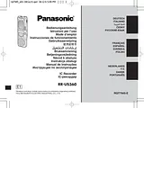 Panasonic RR-US380 Operating Guide