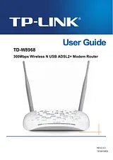 TP-LINK TD-W8968 Manuale Utente