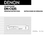 Denon DN-C635 Manuel D’Utilisation