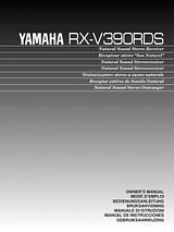 Yamaha RX-V390RDS Справочник Пользователя