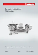 Miele G 4760 SCVi Product Manual