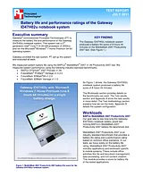 Gateway ID47H02U Справочник Пользователя