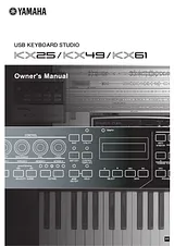 Yamaha KX61 User Manual