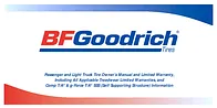B.F. Goodrich Tire User Manual