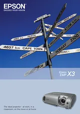 Epson EMP-X3 V11H177040LW Manual Do Utilizador