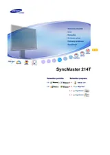 Samsung 214T Manual De Usuario