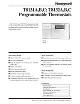 Honeywell T8131B User Manual