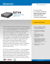 Quantum DLT-V4 BHBBX-YE Leaflet