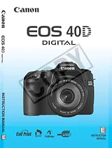 Canon 40D ユーザーズマニュアル