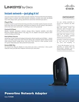 Linksys Powerline Network Adapter PLTE200-DE Leaflet
