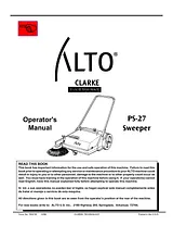 Nilfisk Alto Sweeper PS-27 User Manual