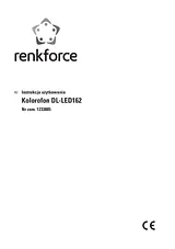 Renkforce LED effect light No. of LEDs: 84 DL-LED162 DL-LED162 Ficha De Dados