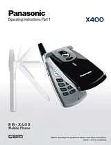 Panasonic EB-X400 Справочник Пользователя