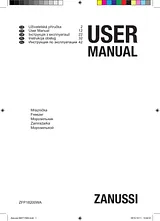 Zanussi ZFP18200WA User Manual