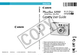 Canon S200 Manual Do Utilizador