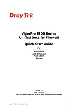 Draytek 5300 Guide D’Installation Rapide