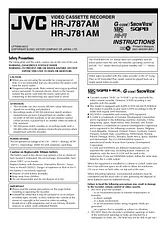 JVC HR-J787AM Manuale Utente