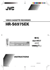 JVC HR-S6975EK Manuale Utente
