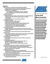 Atmel Xplained Evaluation Board AT32UC3A3-XPLD AT32UC3A3-XPLD Data Sheet
