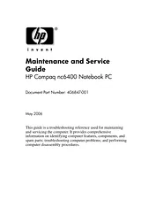 HP (Hewlett-Packard) NC6400 ユーザーズマニュアル
