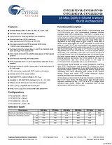 Cypress CY7C1319CV18 Manual De Usuario