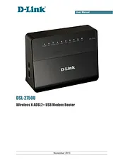 D-Link DSL-2750U_B1A_T2A Manual Do Utilizador