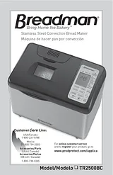 Breadman TR2500BC User Manual