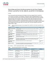 Cisco Catalyst 3750 48PS-S  PoE Switch SMI Guide De Spécification