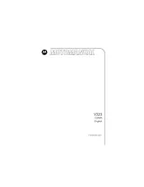 Motorola V323 Manual De Usuario
