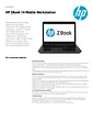 HP 14 F0V01EA+D9Y32AA Data Sheet