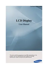 Samsung UD55A User Manual