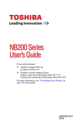 Toshiba NB205-N210 User Guide