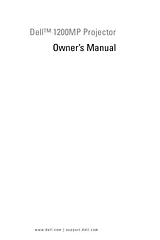 DELL 1200MP Manual De Usuario