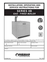 Burnham Series 8B Installationsanweisungen