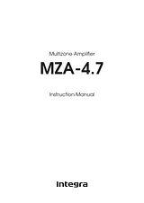 Integra MZA-4.7 User Manual