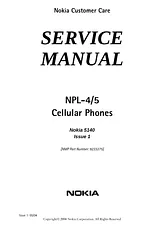 Nokia 5140 서비스 매뉴얼