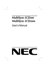 NEC pmn User Manual