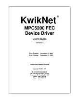 Motorola MPC5200 Manual Do Utilizador