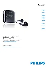 Philips MP3 player SA2840 SA2840/02 用户手册