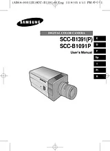 Samsung SCC-B1091P Manual Do Utilizador