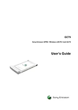 Sony GC79 Manual De Usuario